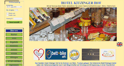 Desktop Screenshot of kitzingerhof.de